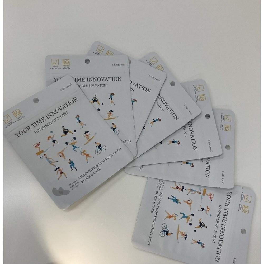 Ваше Время Инновация Прозрачный Пластырь Солнечный Пластырь Блокирующий УФ Блокирующий УФ Гольф-Пластырь, 20 штук