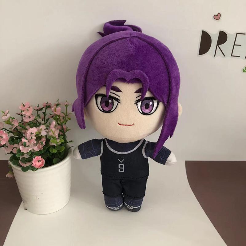 Игра Blue Lock Isagi Yoichi плюшевая кукла Seishiro Nagi Reo Mikage милая мягкая набивная подушка детские мягкие игрушки милые на день рождения