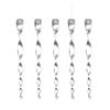 12pcs Reflective Bird Repeller Rotating Rod Wind Spiral Deterrent Control Device Agricultural Scare Bird Garden Ornaments Decor