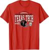 Техасский Технологический Университет Red Raiders Чемпионат Big 12 2025 Футбол Красная Футболка