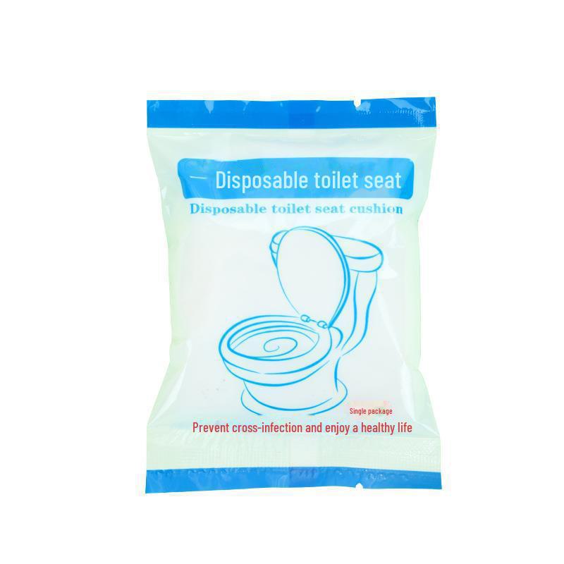 Portable Non-Woven Disposable Toilet Seat Cushion Set for Travel and Hotel Use