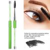 Eyelash Eyebrow Brush Mascara Wands Applicator Spooler Eyelash Extension Eyebrow Comb Green
