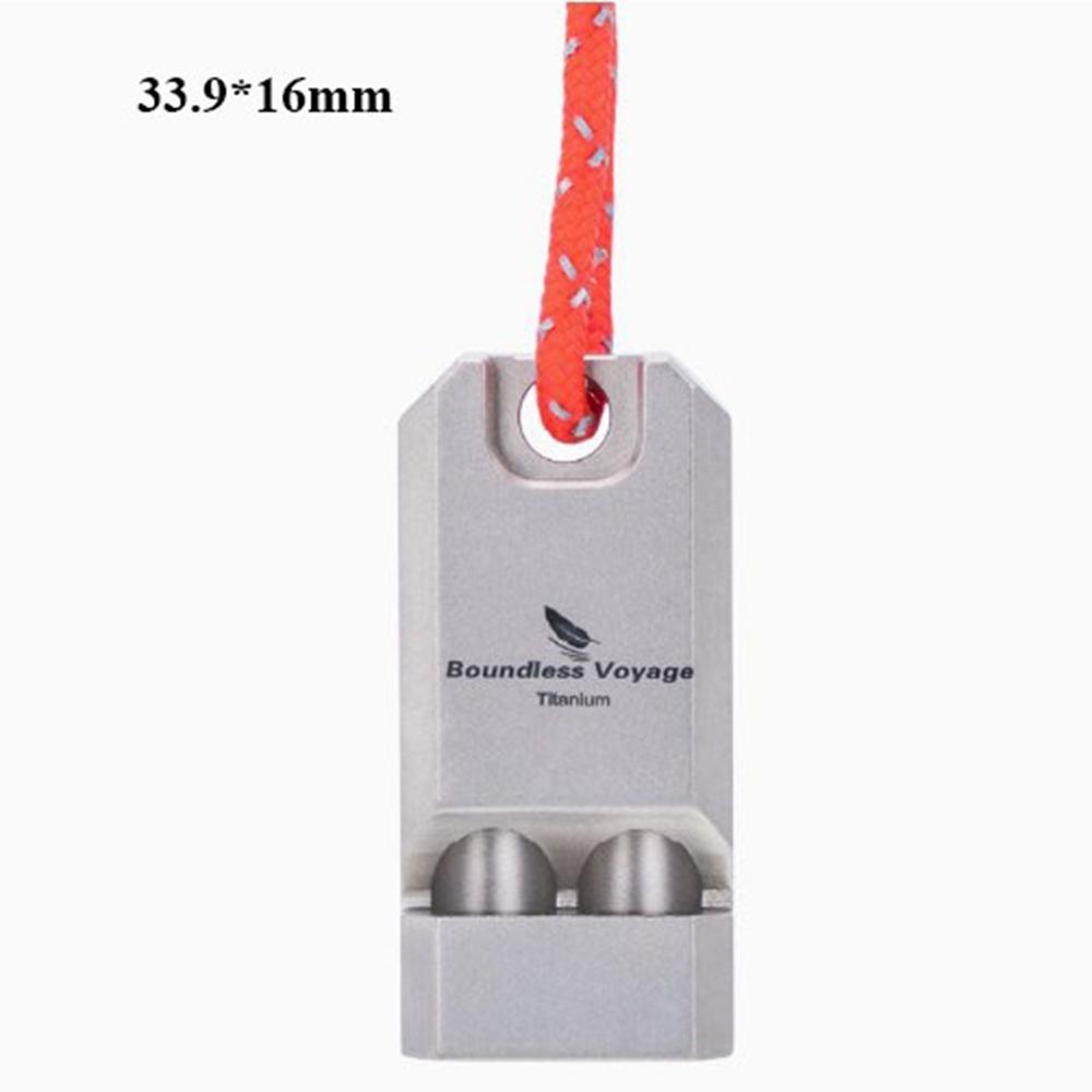 Mini Loud Lightweight Whistle Portable Emergency Exploring Accessories Outdoor EDC Tool