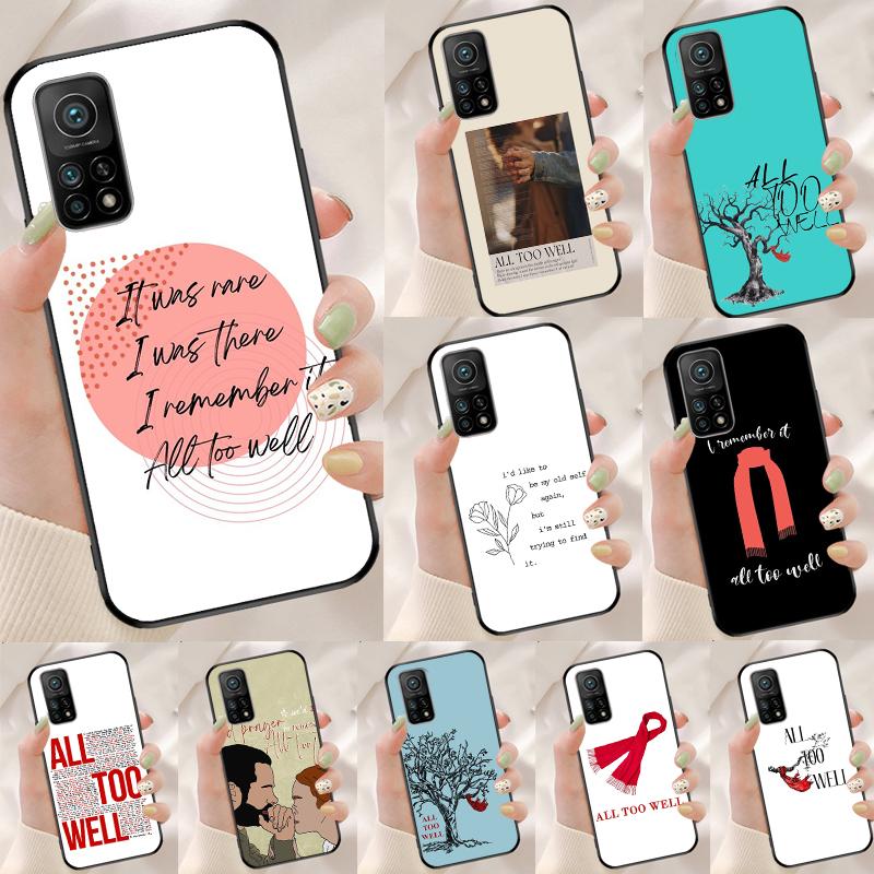 Чехол для Xiaomi 11T 12T 13T 14T Pro 13 14 15 Ultra POCO X7 Pro X3 X5 X6 F5 F6 M6 Pro с текстом песни All Too Well