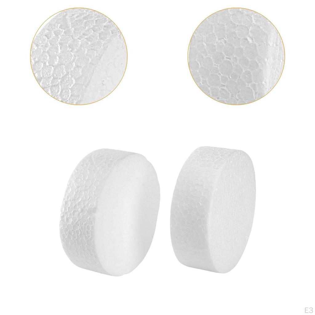 5 круглых пенопластовых муляжей для декора вечеринок и творческих проектов