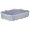 Aluminum Quick Freezer Storage Container, Large, 1200ml, Natural, Made In Japan, AKH4-A