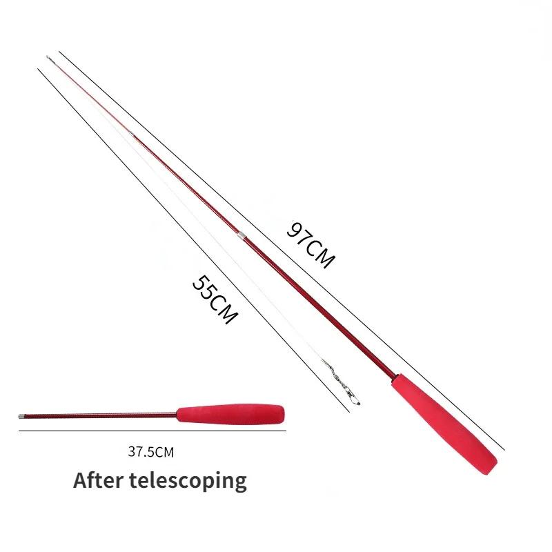 Кошачья палочка-дразнилка, гибкая, трехсекционная, телескопическая, удочка, игрушка для кошек, забавная палочка для кошек, удочка для ловца игрушек, незаменимый артефакт для кошек