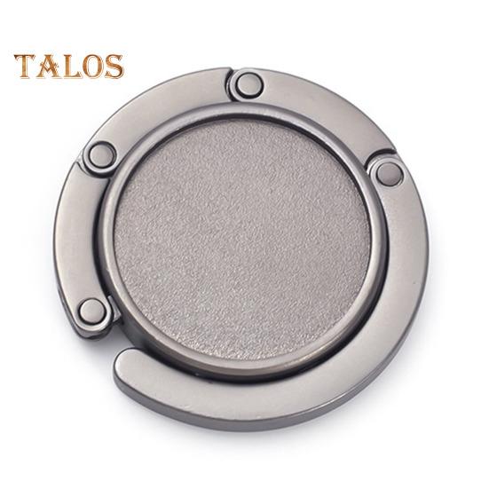 Складной крючок для сумки с магнитом, противоскользящий дизайн, универсальная совместимость, экономящий место металлический крючок для сумки, вешалка для кошелька