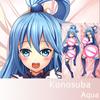 Konosuba God's Blessing on This Wonderful World Dakimakura, чехол, обнимающая наволочка для тела, подушка для косплея цвета морской волны