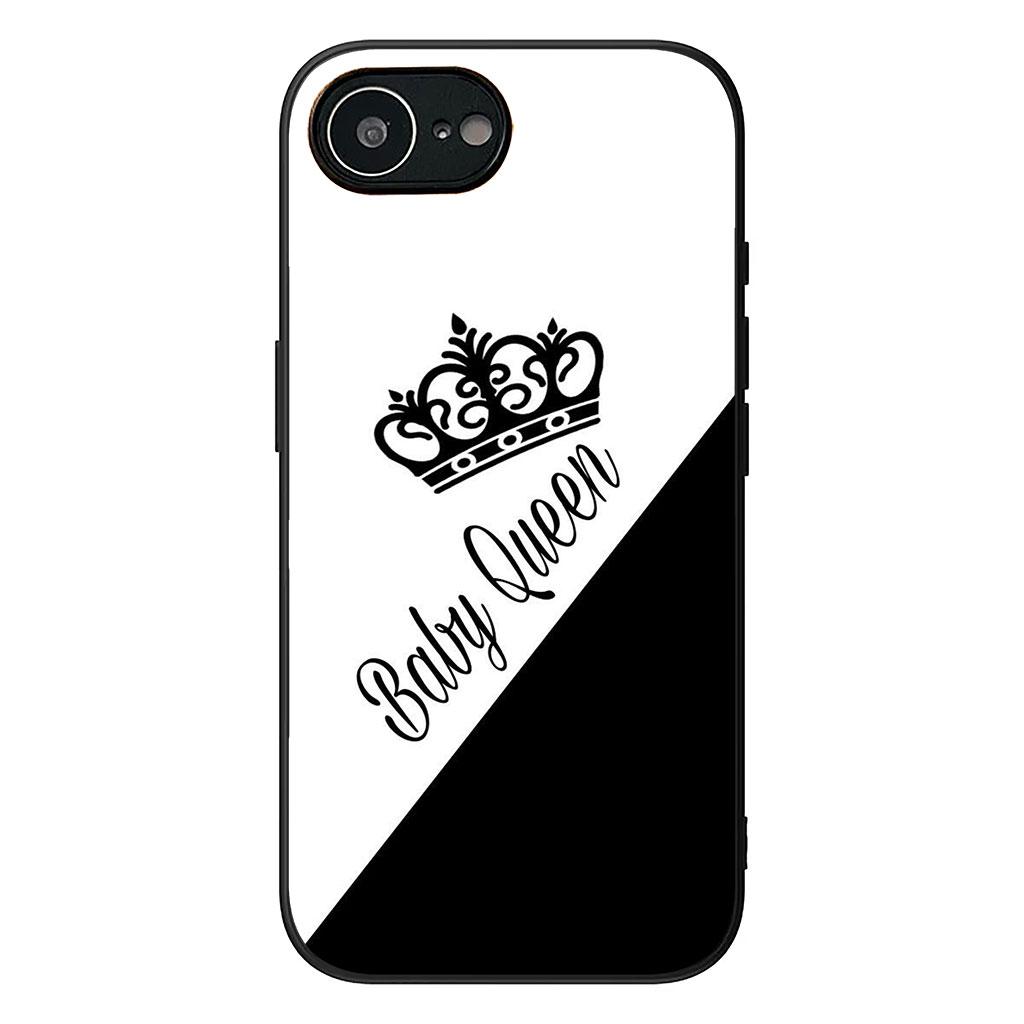 for Motorola Moto G04 G13 G14 G22 G23 G32 G34 G35 G64 G82 G84 G53 G72 E14 E15 E13 Case Crown King Queen Princess Heart shaped