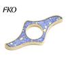 Anti-bend Page Holder Book Holder, Glitter Thumb Ring for Reading, One Hand Reading Tool Metal Opener Accessory Students Readers Crushed Stone