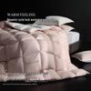 Mercury Home Textiles Двуспальное зимнее одеяло с утиным пухом