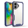For iPhone 16 Case Detachable 4 in 1 TPU+Acrylic+PC Shockproof Phone Cover