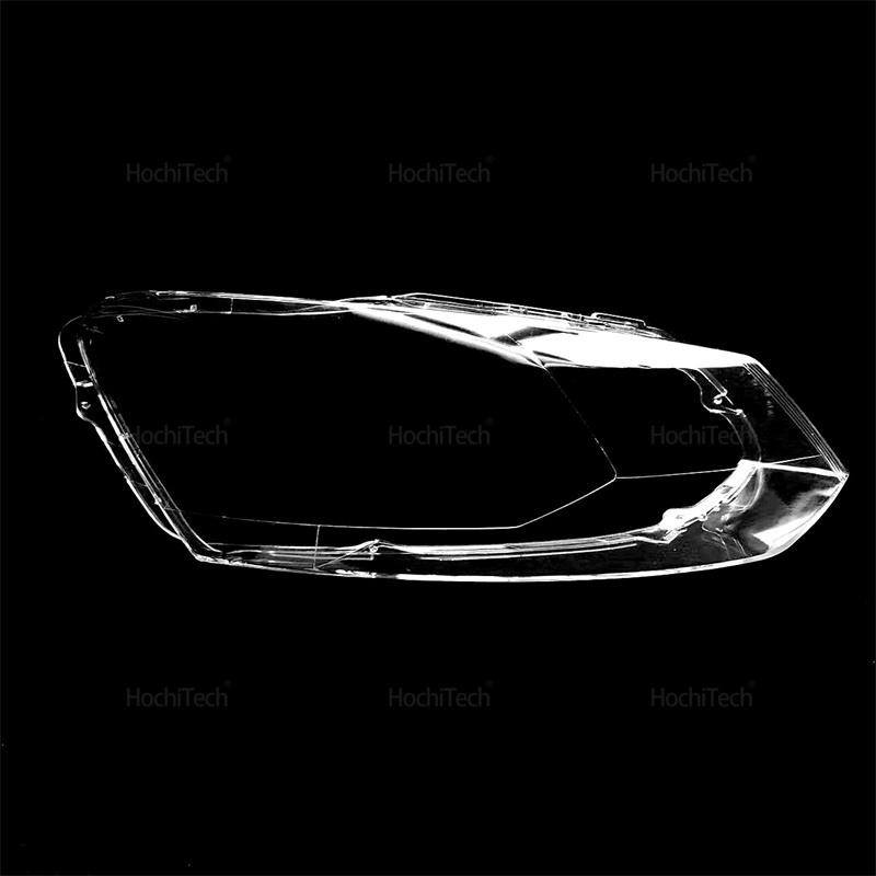 Для Volkswagen VW Polo MK5 Дорестайлинг 2010-2013 Прозрачный корпус Передние фары Линза Оболочка Крышка Плафон