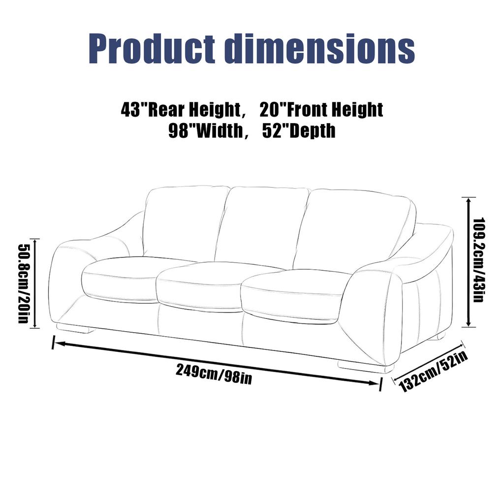 Couch Cover Pet Plastic Cover Transparent Cat Scratch Protector Waterproof Sofa Cover for Protection Against Cat Dog Clawing