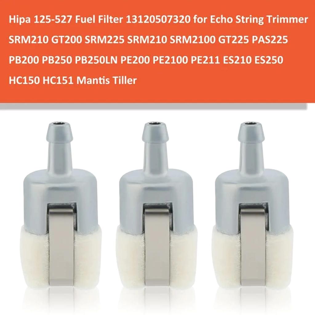 3 шт. топливный фильтр Walbro Felt для двигателей малого размера для бензопил, кусторезов, триммеров