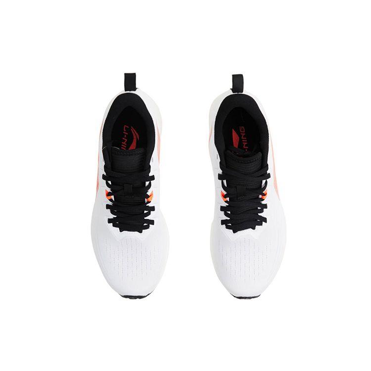 Li-Ning Dark Horse 4 Белые флуоресцентные мужские кроссовки Congo Standard-White Fluorescent-Congo-Red ARMR003-11