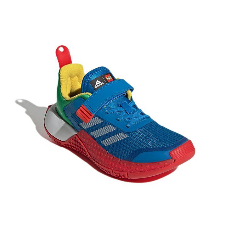 LEGO x adidas Sport J Синий/Зеленый Детские Кроссовки Облачно-Белый GY2612