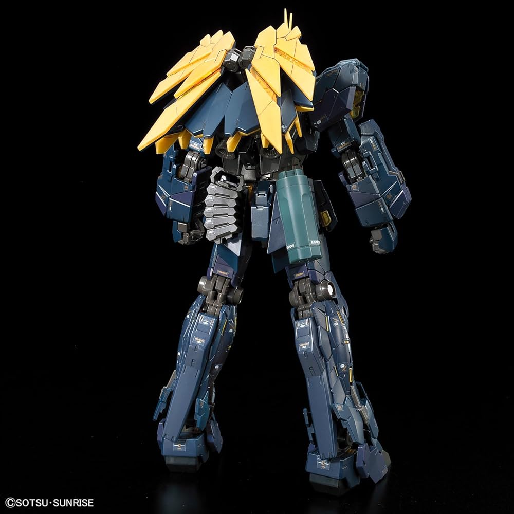 Bandai Spirits RG Мобильный доспех Гандам Юникрон Банши Норн 1/144 Масштаб Пластиковая модель-конструктор с цветовой кодировкой