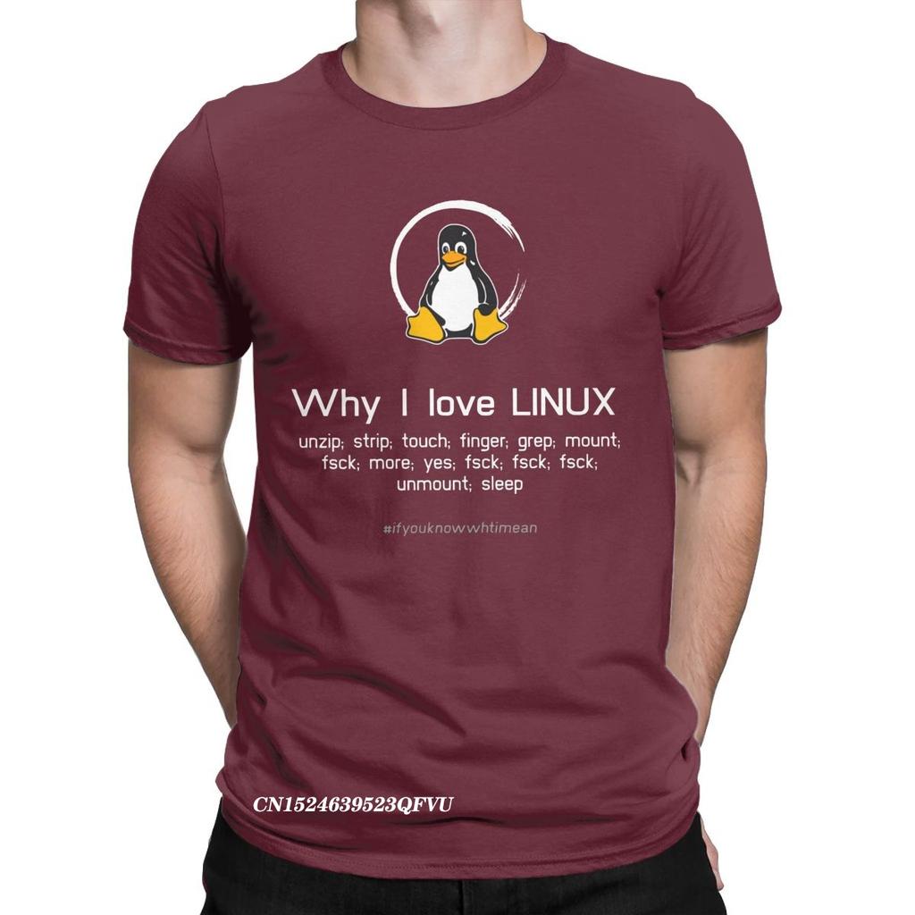 Мужская футболка Tux Linux Penguin, одежда из хлопка премиум-класса, футболки Harajuku Manga, эстетичные футболки Camisas