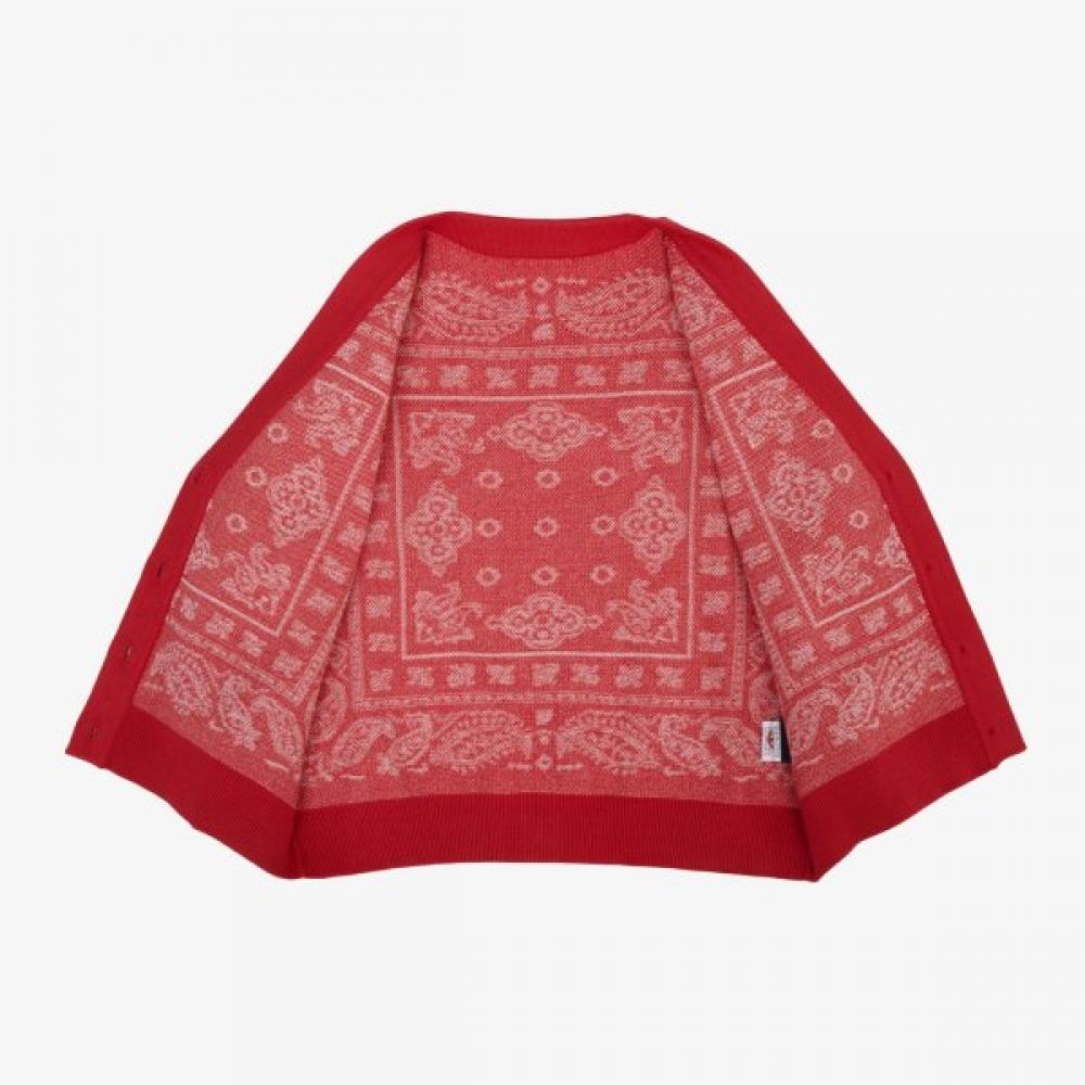 The North Face Kids Paisley Cardigan Red Nj5sr53t