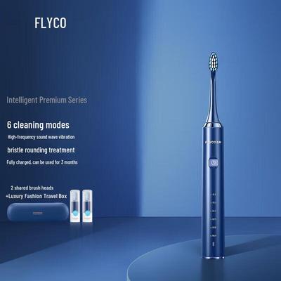 FLYCO FT7205 Звуковая электрическая зубная щетка вилка CN (адаптер в комплекте)