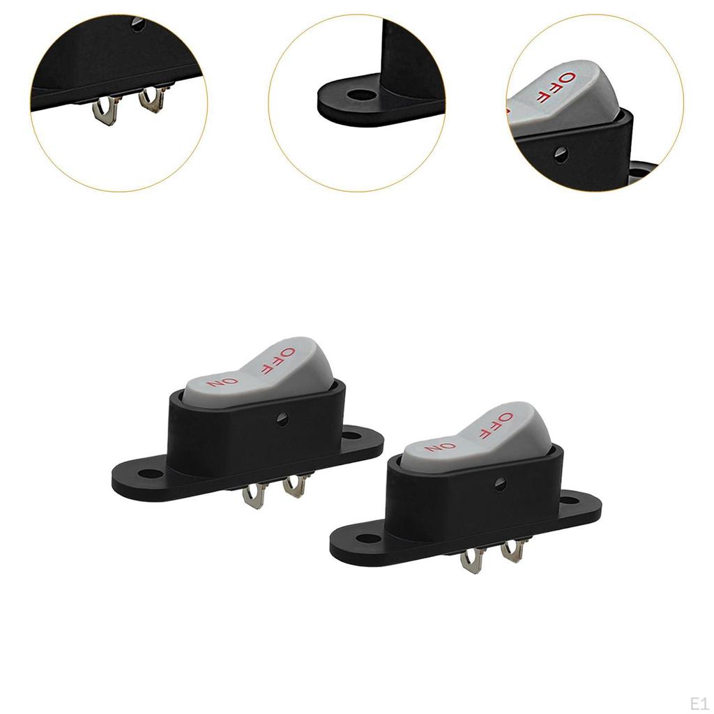 2 шт. Переключатель для электрооборудования лодок, включение/выключение питания для