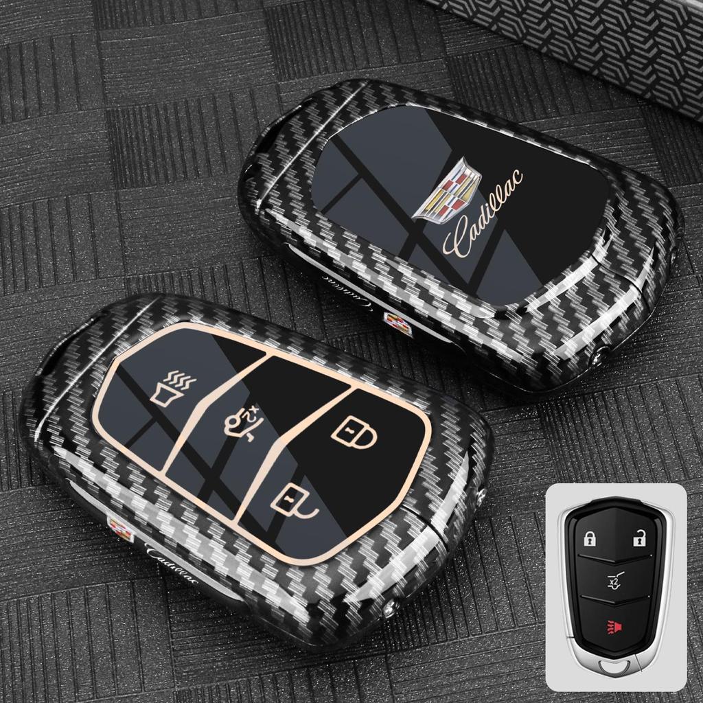 Cadillac Metal Key Shell Case for XT4, XT5, XT6, XTS, CT4, CT5, CT6, ATSL