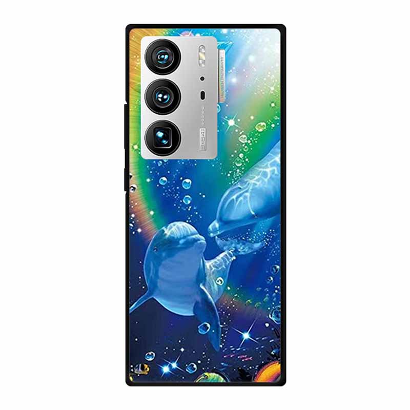 Чехол для ZTE Axon 40 Ultra Чехлы 6,8" Мраморный Мягкий ТПУ Чехлы для Телефона На Для ZTE Axon 40 Ultra Чехлы Защитный Чехол Coque A2023P