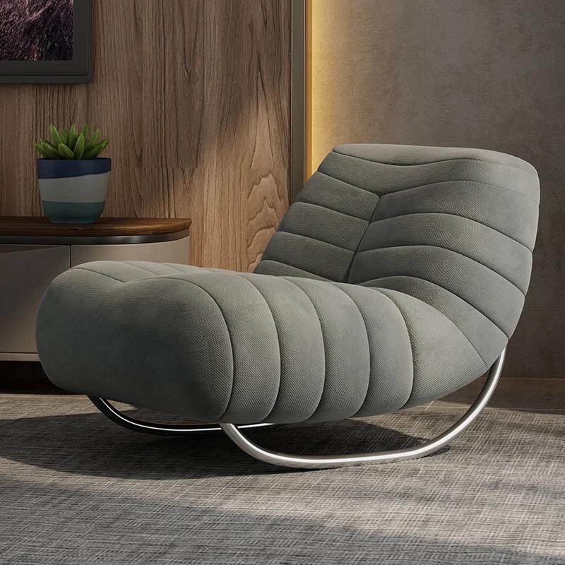 For Sillas reclinables diseño de lujo, tumbonasdiseño moderno nórdico, muebles cómodos para sala estar