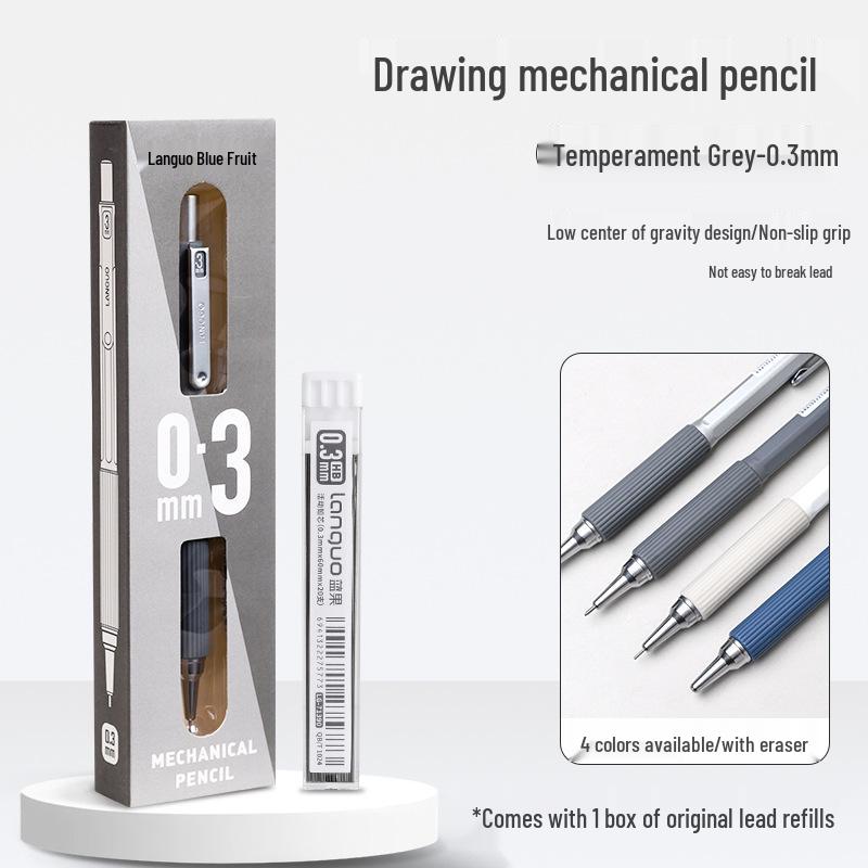 Soft Grip Mechanical Pencil for Students - Ideal for Learning, Drawing, and Daily Writing