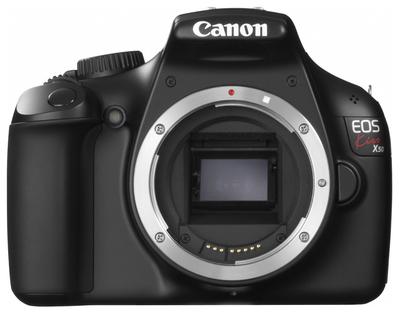 Восстановленная цифровая зеркальная камера Canon EOS Kiss X50, черный корпус, (KISSX50BK-BODY)