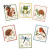 Diy Paper Crafts Garden Animal Stitching Card Kit, DIY Stitch by Pattern Craft Set Hand, Thread Embroidery Greeting Kit for Adults Beginners