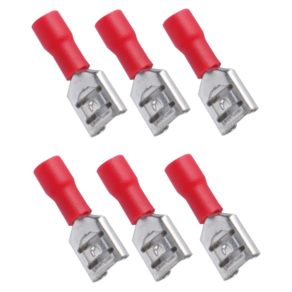 Изолированный плоский соединительный провод FDD1.25‑250 Female прочный долговечный стабильный удобный электрический обжим 