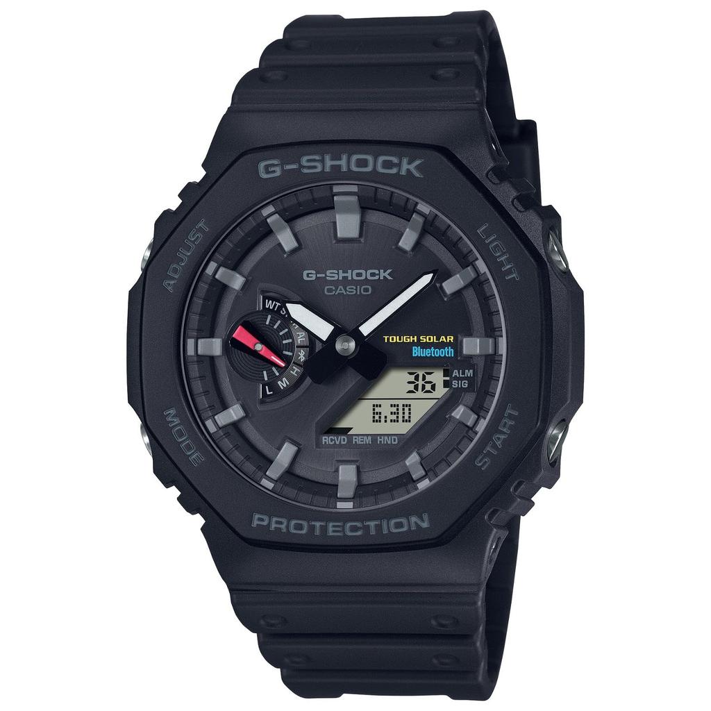 Мужские часы Casio G-SHOCK Tough Solar Черные GA-B2100-1A,