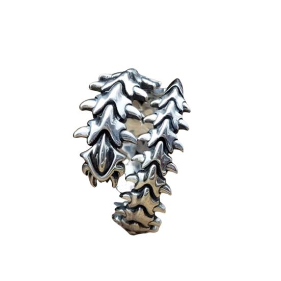 Регулируемое мужское кольцо в стиле панк, открывающееся кольцо для пары, ювелирные аксессуары