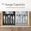 Drawer Organizer Tray for Kitchen Drawer Expandable Cutlery Flatware Holder Adjustable Plastic Utensil Divider Spatula Tools And Gadgets Storage