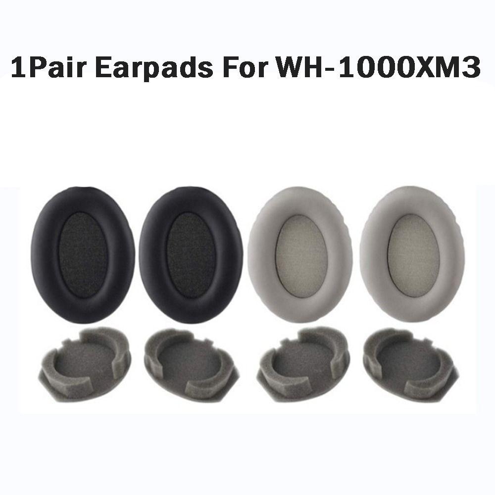 1Pair Replacement Earpads Foam Ear Pads for Sony WH-1000XM3 Headphones Earmuff WH1000XM3 WH 1000 XM3 Earphone Sleeve Headset