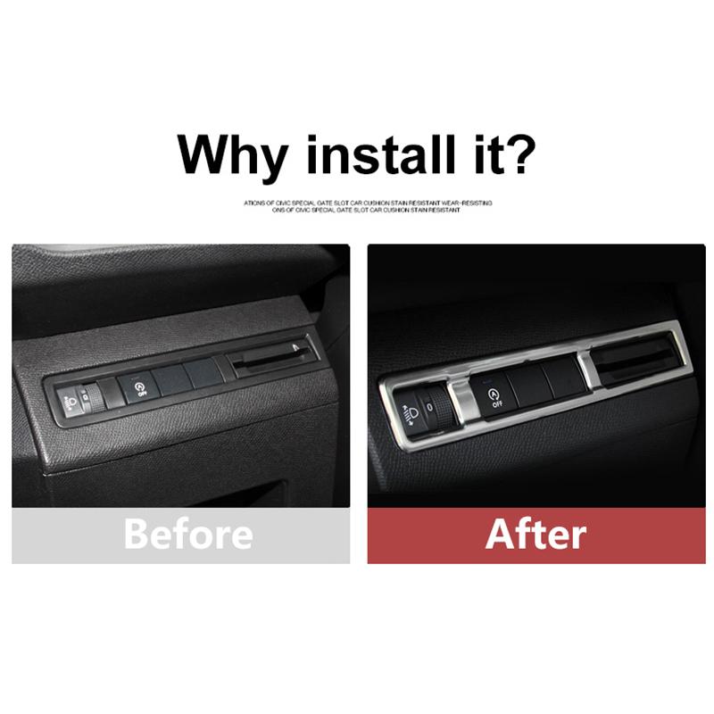 Ручка регулировки фар автомобиля, крышка переключателя, накладка, наклейка для Peugeot 3008 5008 GT 2016 2017 2018 2022 2023