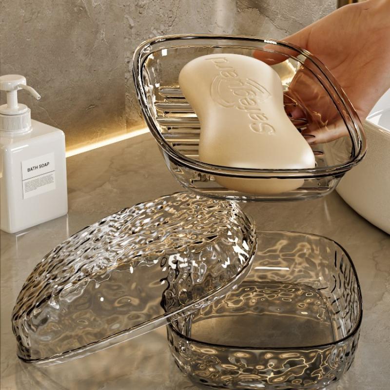 Портативный контейнер для мыла для путешествий, коробка для хранения мыла, роскошная нескользящая коробка для слива мыла, держатель для мыла