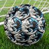 1pc Yin Yang Wolves Theme Soccer Ball Football, Size 5, Lightweight PVC, Outdoor Training Soccer Ball,Gift c6574