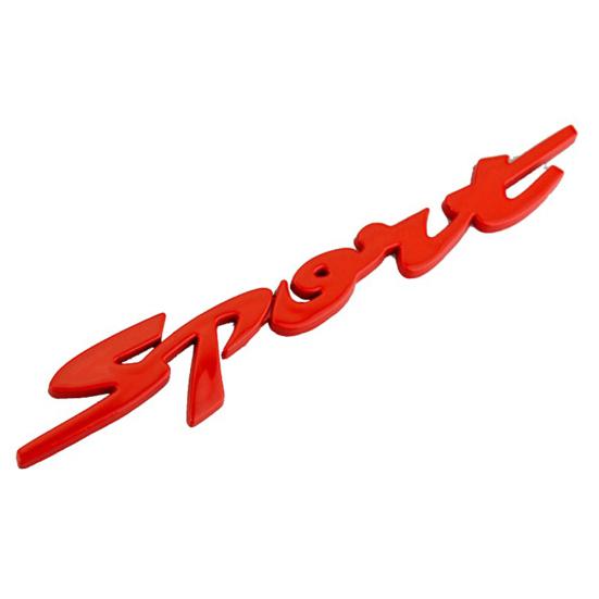 3D Автомобиль Спорт Дизайн Авто Буква Форма Автомобиль Наклейка Наклейка Декор