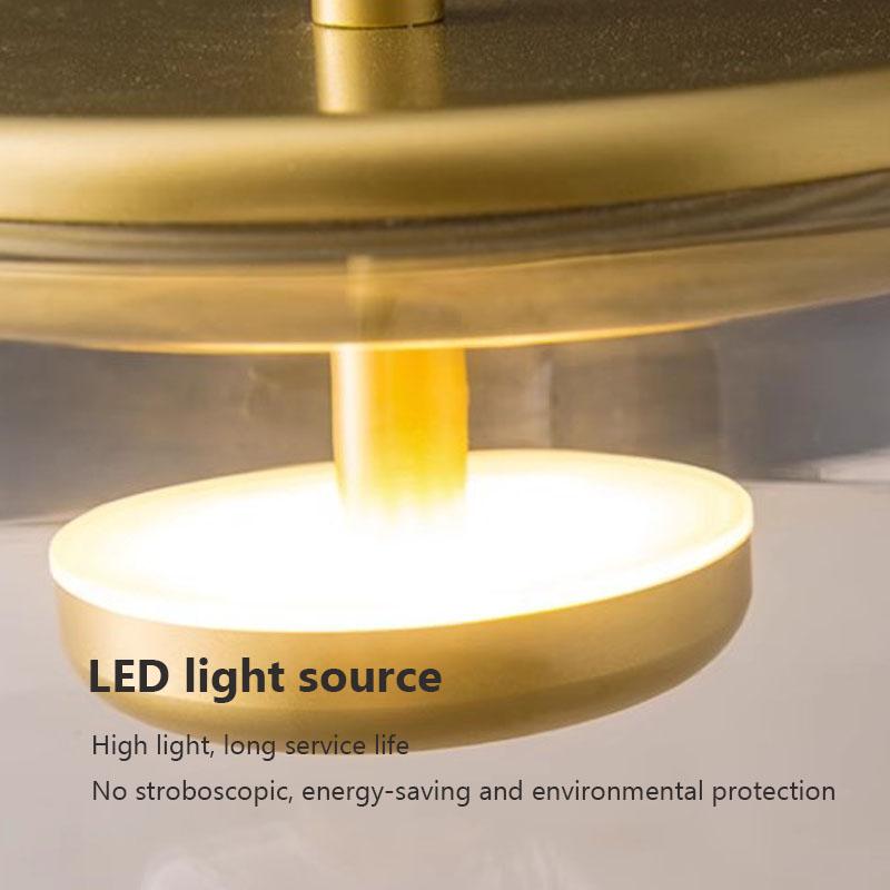 Современные подвесные светильники Nordic LED Стеклянный подвесной светильник для столовой, спальни, лофта, бара, декоративный светильник, подвесные светильники