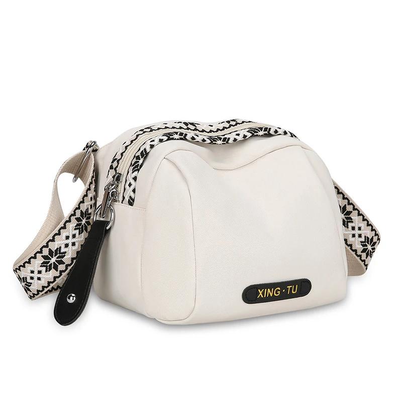 Korean Fashion Women Crossbody Bags Shell Nylon Bag Ladies Small Purses and Handbags Shoulder Bag Women