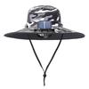 Sun Hat with Solar-Powered Dual Fans Wide-Brimmed Outdoor Fishing Hat with USB Charging Breathable Mesh Fishermen Hat