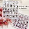 Nail Rhinestones Stylish 3D Charms Resin Craft Nail Decorations Nail Art Jewelry Phone Case Decorations Nail Rhinestones Manicure Supplies