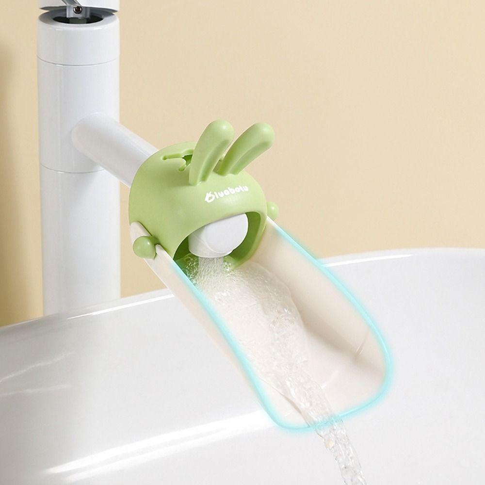 Hand Washing Water Nozzle Guide Sink Rabbit Shape Water Faucet Extension Faucet Extender  Bathroom