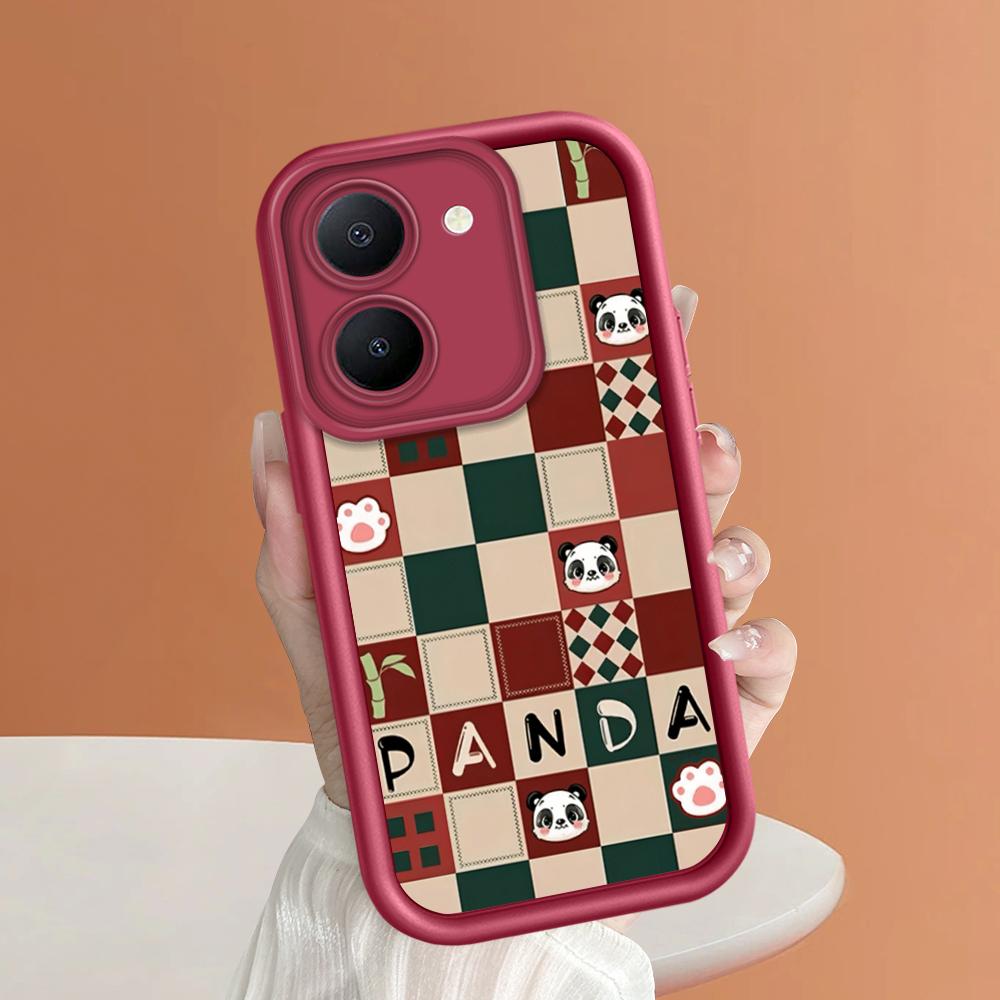 Мягкие силиконовые квадратные лестницы с мультяшным узором, полное покрытие, защита камеры, противоударный чехол для iPhone Infinix Tecno Vivo