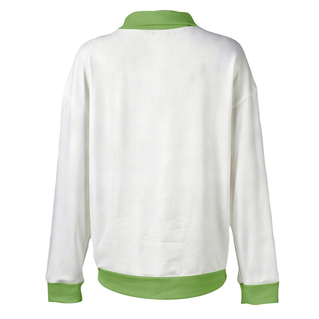 Women's Fashion Long-Sleeve Pullover Solid Color Top