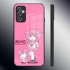 M-Menhera Chan Комикс Чехол для телефона Samsung S24 Ultra S23 S22 S20 Fe S21 Plus A54 A34 A24 A53 A13 A16 Стеклянная задняя крышка